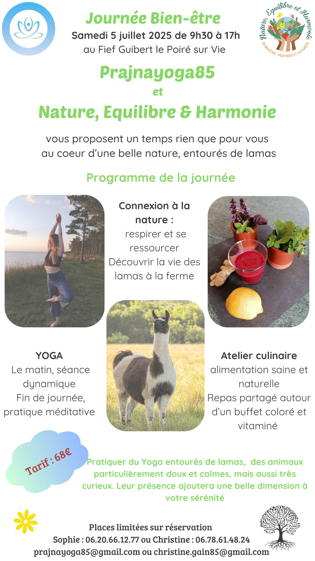 Journ&eacute;e Bien-&ecirc;tre au Fief Guibert en Juillet 2025